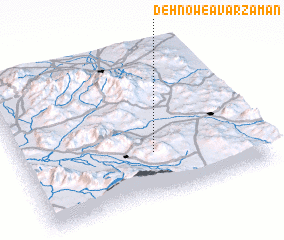 3d view of Dehnow-e Āvarzamān