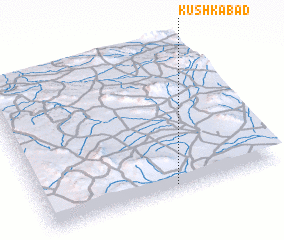 3d view of Kūshkābād