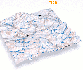 3d view of Ţīān