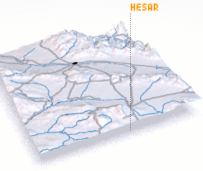 3d view of Ḩeşār