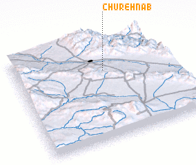 3d view of Chūreh Nāb