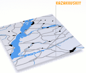 3d view of Kazakovskiy