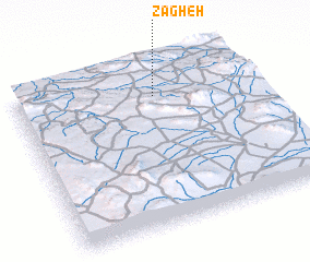 3d view of Zāgheh