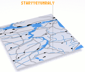 3d view of Staryye Yumraly