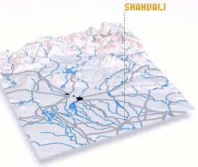 3d view of Shāh Valī