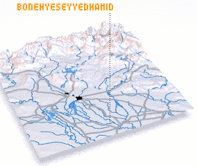 3d view of Boneh-ye Seyyed Hamīd