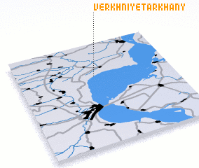 3d view of Verkhniye Tarkhany