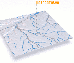 3d view of Maşna‘at al Qā‘