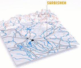 3d view of Sar Bīsheh