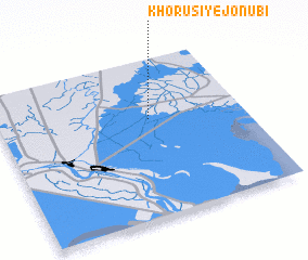 3d view of Khorūsī-ye Jonūbī