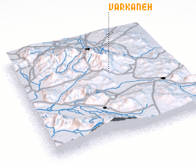 3d view of Varkāneh