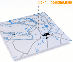 3d view of Moḩammad-e Chalībeh