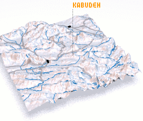 3d view of Kabūdeh