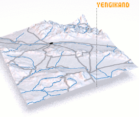 3d view of Yengī Kand