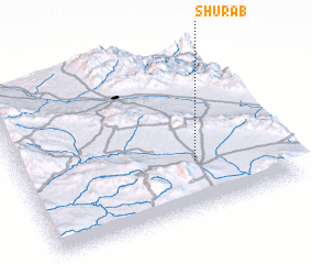 3d view of Shūrāb