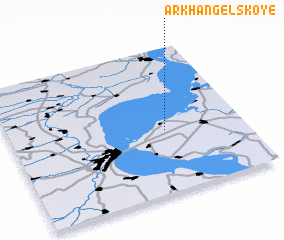 3d view of Arkhangel\