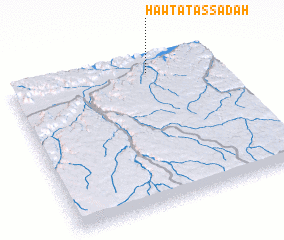 3d view of Ḩawţat as Sādah