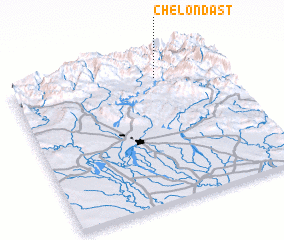 3d view of Chelon Dast