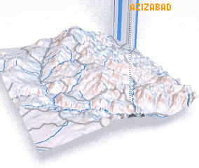 3d view of ‘Azīzābād