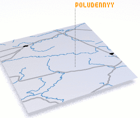 3d view of Poludennyy