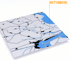 3d view of Oktyabr\