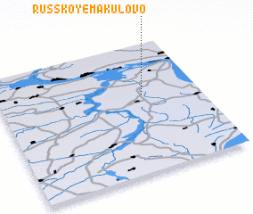 3d view of Russkoye Makulovo