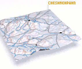 3d view of Cheshmeh Pahn