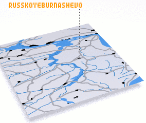 3d view of Russkoye Burnashëvo