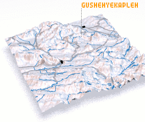 3d view of Gūsheh-ye Kāpleh