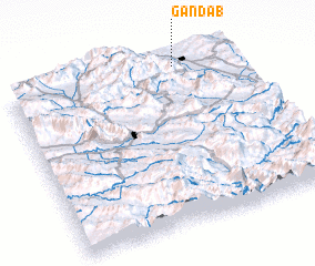 3d view of Gand Āb
