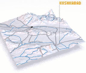 3d view of Kūshkābād