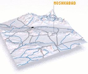 3d view of Moshkābād