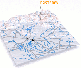 3d view of Dast-e Ney
