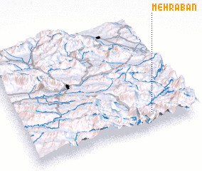 3d view of Mehrabān