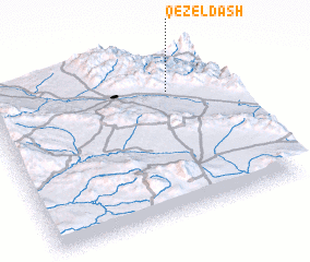 3d view of Qezel Dāsh