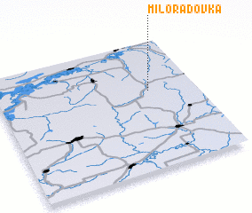 3d view of Miloradovka