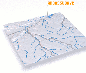 3d view of ‘Arḑ aş Şuqayr