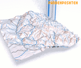 3d view of Panbeh Poshteh