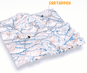 3d view of Sar Tappeh