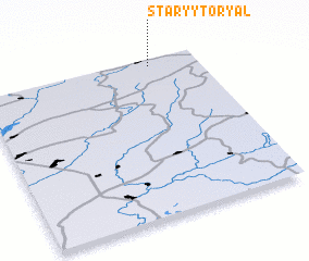 3d view of Staryy Tor”yal