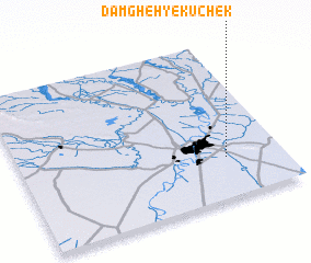 3d view of Dāmgheh-ye Kūchek