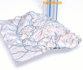 3d view of Kandūleh