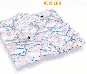 3d view of Qeshlāq