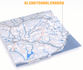 3d view of Al Ghayḑah al Khaḑrāʼ