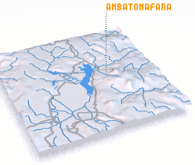 3d view of Ambatomafana