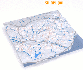 3d view of Shi‘b Ruqah