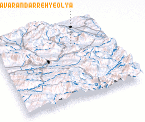 3d view of Savārān Darreh-ye ‘Olyā