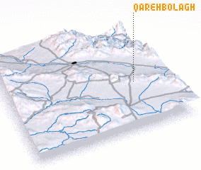 3d view of Qareh Bolāgh