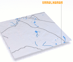 3d view of Umm al Ḩamām