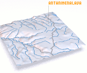 3d view of Antanimenalava